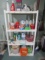 Shelf Unit with Contents, Cleaning