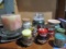 Lot of Candles and Holders, Yankee