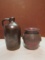 Vintage Pottery Vase and Jug