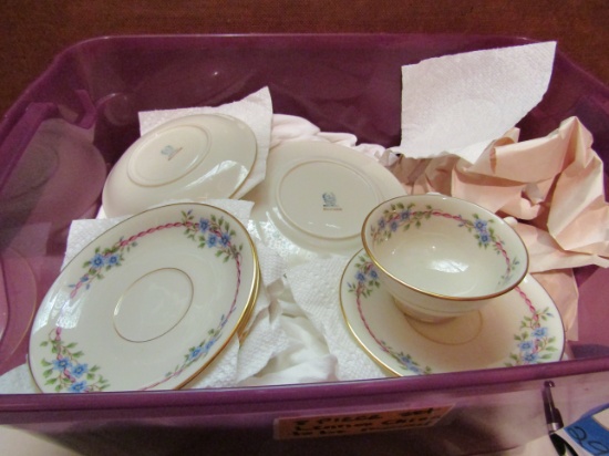 Lennox China, 8 Piece Set, Belvidere with Tub