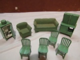 Metal Tootsie Dollhouse Furniture