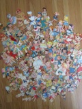 Huge Lot of Vintage Valentine Cut Outs and Others