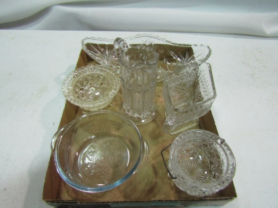 Vintage Cut Glass and Etched Glassware