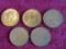 Lot of 5, Canada 1 Dollar Coins, 2-1987, 2-1989, 1-1988