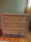 Metal and Wicker 3 Drawer Stand, Pier One, Matches Lots 2 and 4, Like New