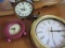 Vintage Clocks, 1-Wall, 2 -Shelf