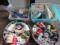 Large Lot of Vintage Sewing, Thread, Needles, Tins