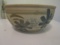Handpainted , Signed Jo Ann 76, Vintage Sand Art Pottery Large Bowl