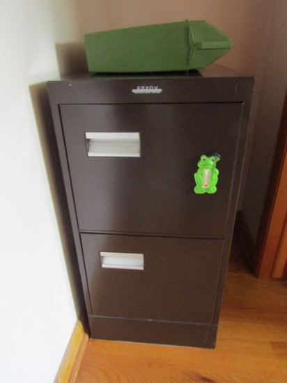 Metal 2 Drawer Filing Cabinet