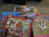 Lot of 6 Vintage Puzzles