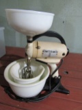Hamilton Beach Model D Mixer with Juicer and 2 Bowls