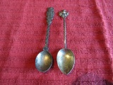 Vintage Collector Spoons, Owl, Maybe Silver