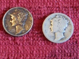 1919 and 1937 Mercury Dimes