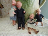 Vintage German Dollhouse Dolls