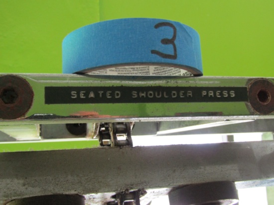 Seated Shoulder Press Exercise Machine