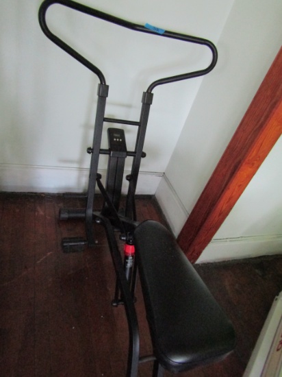 Seated Row Style Exercise Machine