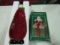 Vintage Snowman Candy Dish and Fitz & Floyd Christmas Lidded Box