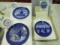 Lot of 3, Royal Copenhagen Porcelain Plates in Original Boxes, Bicenntenial 77, 78