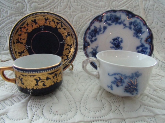Antique/Vintage Teacups and Saucers, Stamped