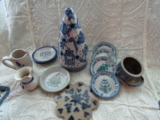 Variety of Collectible Pottery