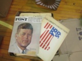 Box of Historical Newspapers and Magazines