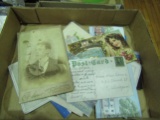 Vintage Postcards and Pictures, some with Stamps