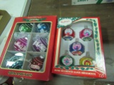 Christopher Radko Shiny Brite and Bradford Christmas Ornaments in Original Boxes