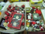 Large Lot of Christmas Decorations and Ornaments