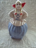 Vintage Dutch Woman Cookie Jar