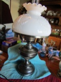 Vintage Banquet Lamp with Eagle Shade