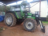 Deutz 92 4wd Tractor c/w Quicke US2300 Loader