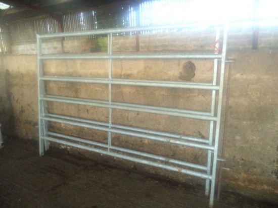 2 x 8' Cattle Hurdles c/w pins