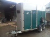 Ifor Williams HB505R Twin Horse Trailer