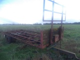 Approx. 16' Single Axle Bale Trailer