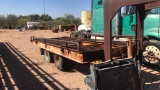 Tilt Bed Equipment Trailer