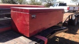 Red Steel Tool Box