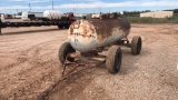 Fuel storage tank and trailer