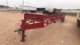 40' Shop Built Pipe Trailer