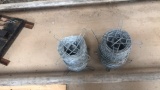 2-partial rolls barbless wire