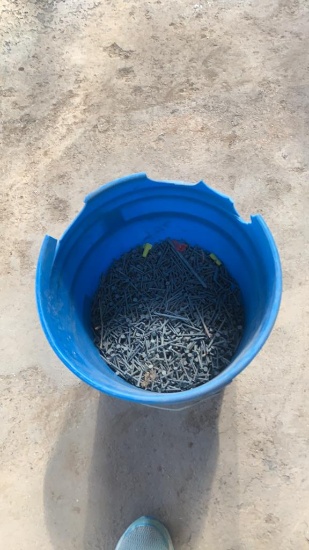 Bucket of nails