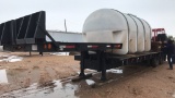 1983 Tilt Bed Equipment Trailer