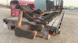 Brush rake for dozer