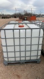 Plastic chemical tote