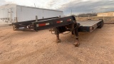 35' 3-axle Heavy Equipment Trailer