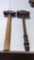 Lot of 2 shop hammers