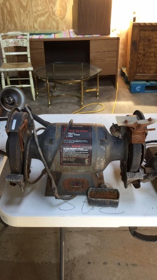 Craftsman 8” bench grinder