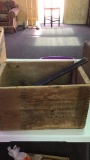 Antique box w/tools