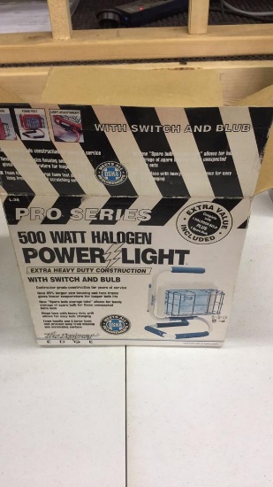 New 500W halogen work light