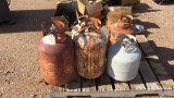 Pallet of propane tanks