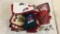 Lot of Christmas pot holders & towels